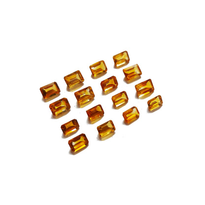 Natural Citrine Calibrated Octagons | 3x5mm & 4x6mm