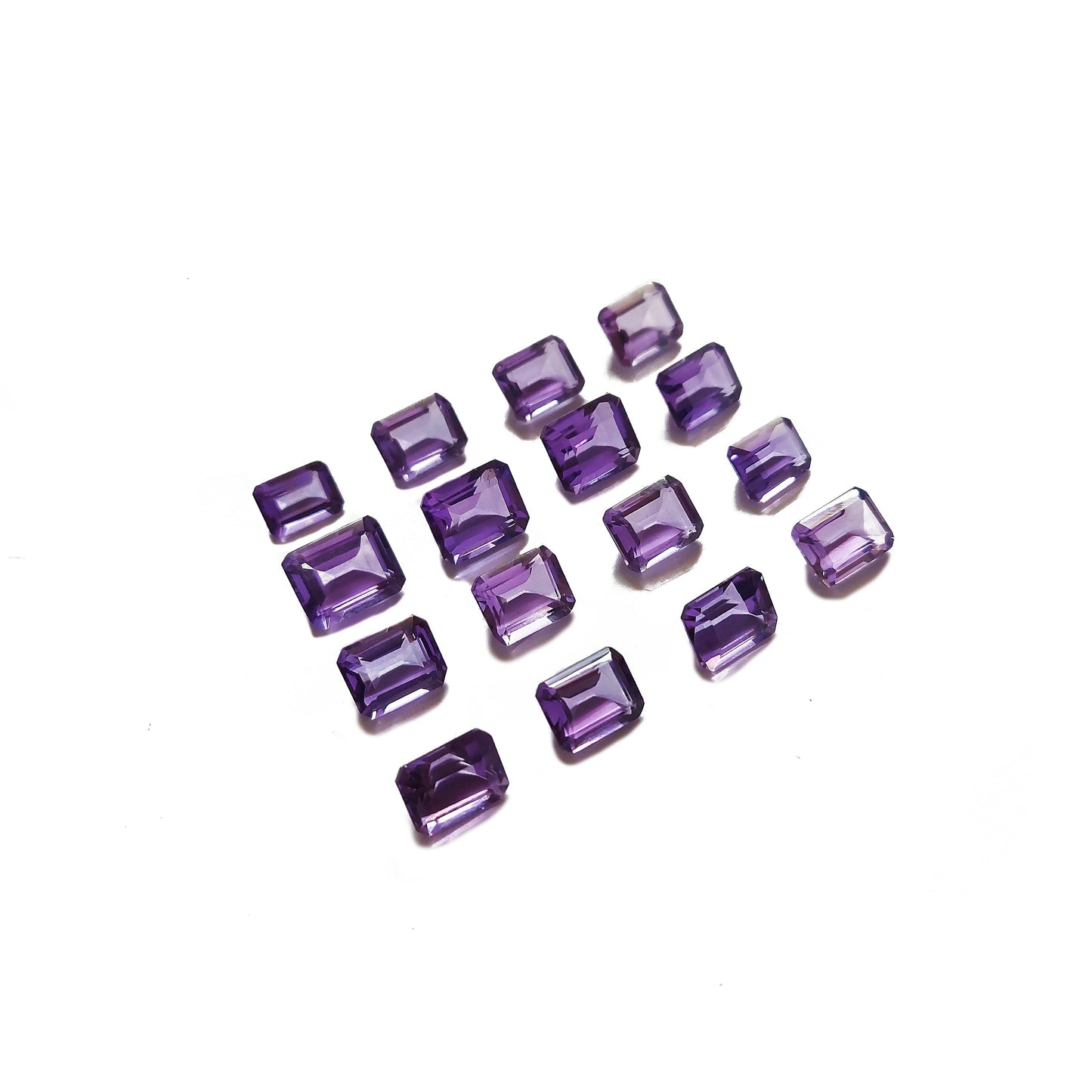 Natural Brazil Amethyst Calibrated Octagons | 9x7mm & 10x8mm & 9x11mm