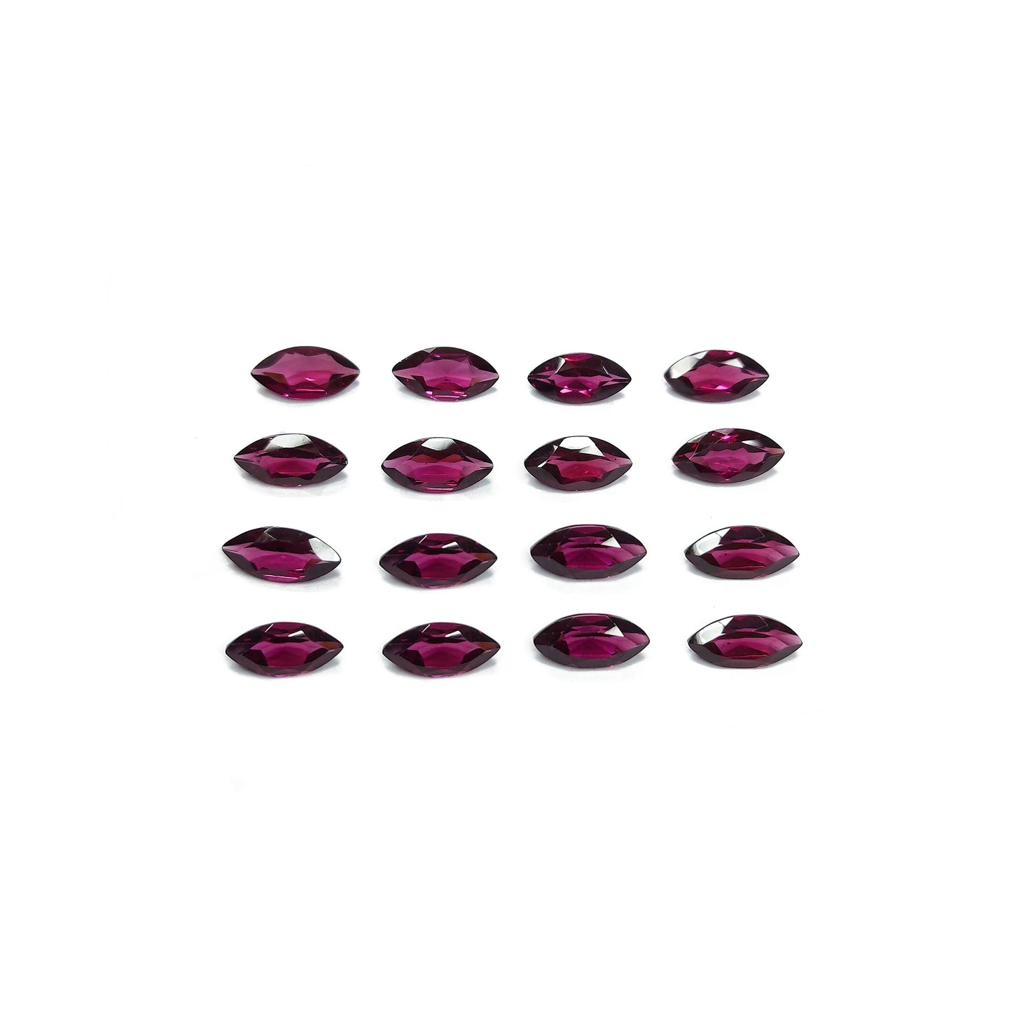 Natural African Rhodolite Calibrated Marquise | 3x6mm & 4x8mm