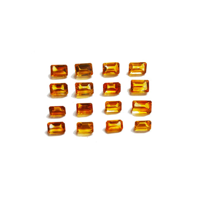 Natural Citrine Calibrated Octagons | 3x5mm & 4x6mm